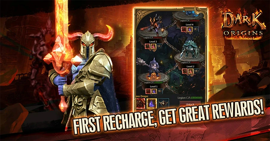 First recharge, get great rewards!